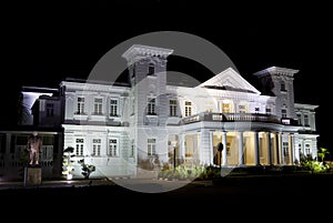 George Town Heritage Building at Night