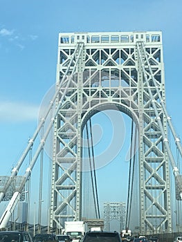 George Washington Bridge in New York and New Jersey