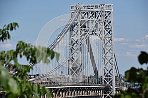 George Washington Bridge in New York and New Jersey