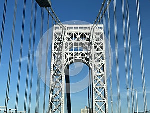 George Washington Bridge in New York and New Jersey