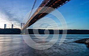 George Washington Bridge in New York, USA