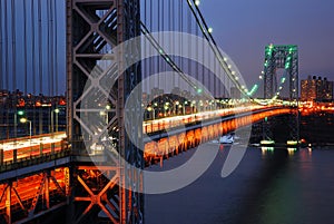 George Washington Bridge over the Hudson River