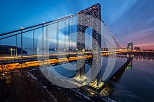 George Washington Bridge sunrise