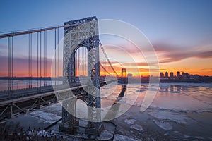 George Washington Bridge Sunrise