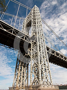 George Washington bridge support