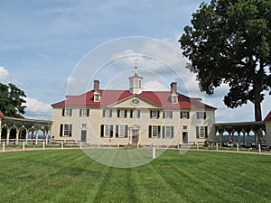 George Washington house in Mount Vernon