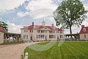 George Washington house in Mount Vernon, VA