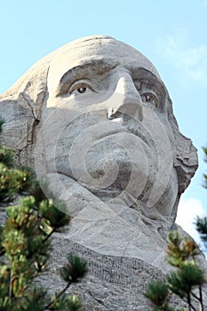 George Washington at Mount Rushmore