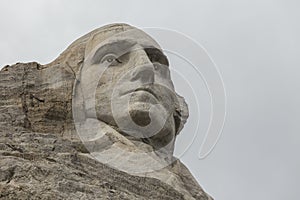 George Washington On Mount Rushmore