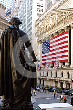 George Washington at the NYSE