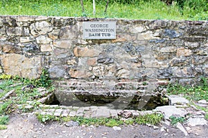 George Washington Tub, Berkeley Springs, WV photo