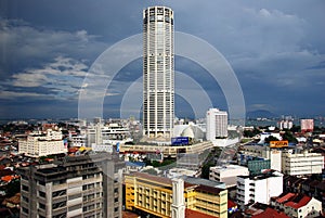 Georgetown, Malaysia: Komtar Tower and City View
