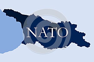Georgia as member of NATO alliance