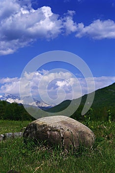 Georgia mountains in summer time