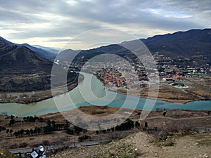 Georgia Mtskheta panorama