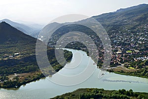 Georgia: Mtskheta - at the rivers Mtkvari and Aragvi
