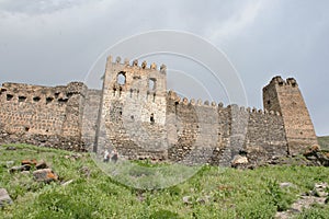 Georgia. Ruins of Khertvisi fortress  0131