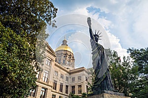 Georgia State Capitol Building in Atlanta, Georgia