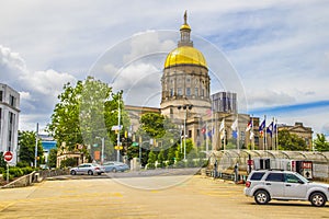 Georgia State Capitol downtown Atlanta