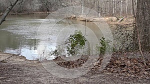 Georgia, Sweetwater Creek Park, Looking upstream at Sweetwater Creek, No Audio