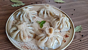 Georgian Khinkali dumplings