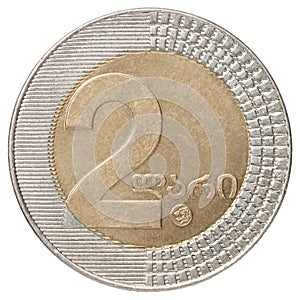 Georgian lari coin