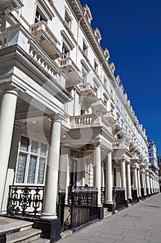 Georgian terraced town houses