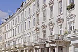 Georgian terraced town houses