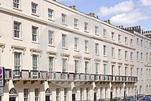 london, england:Georgian terraced town houses