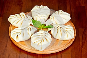 Georgian traditional Khinkali