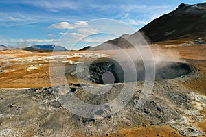 Geothermal activity, Iceland