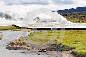 Geothermal activity, Iceland