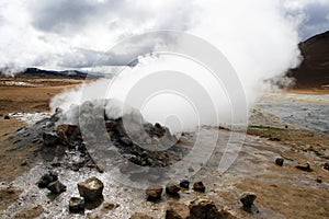 Geothermal area