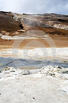 Geothermal area