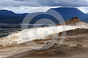 Geothermal area