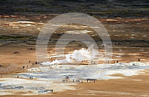 Geothermal area