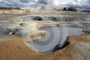 Geothermal area