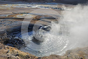 Geothermal area