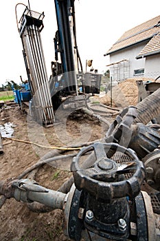 Geothermal drilling machine