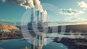 Geothermal energy extraction process