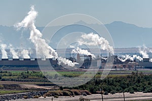 Geothermal energy plant in imperial County, California