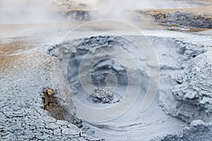 Geothermal field Namaskard, Iceland