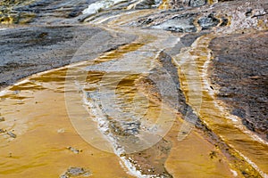 Geothermal Formations, Emerald Silica terrace