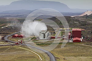 Geothermal plant