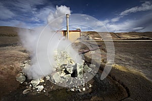 Geothermal plant