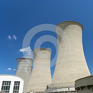 Geothermal plant at Larderello, Tuscany