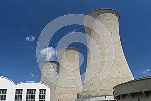 Geothermal plant at Larderello, Tuscany