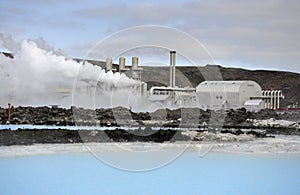 Geothermal power plant photo