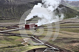 Geothermal power station