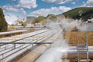 Geothermal power station